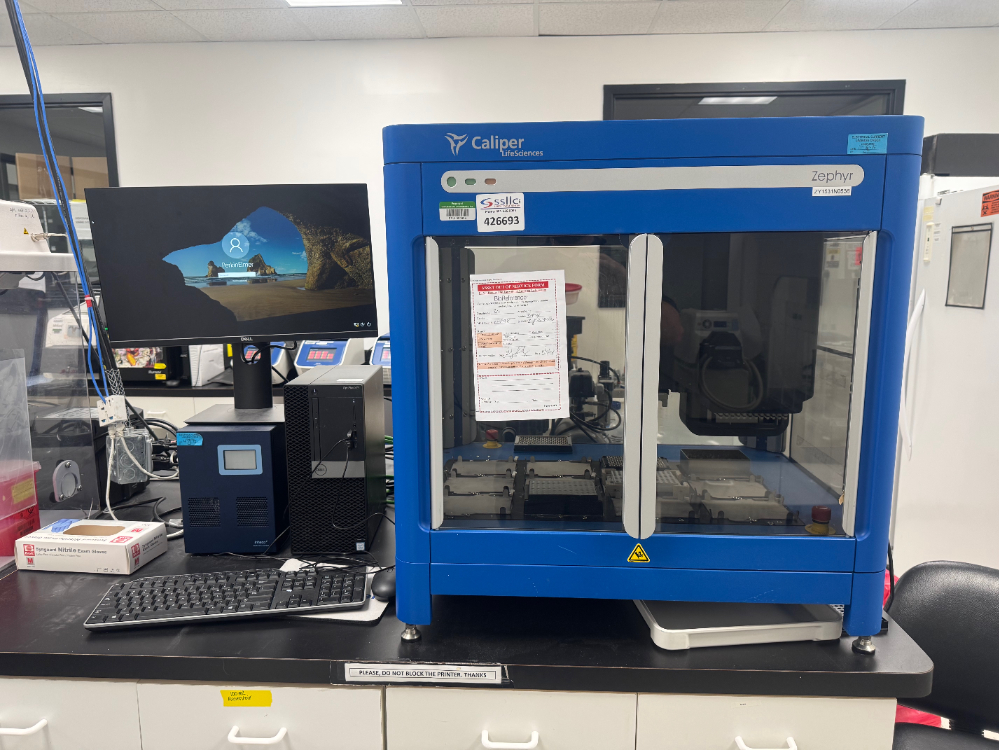 Image of Caliper Zephyr Liquid Handler